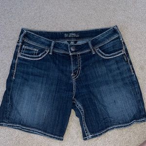 Silver Woman’s Denim Shorts - Size W31